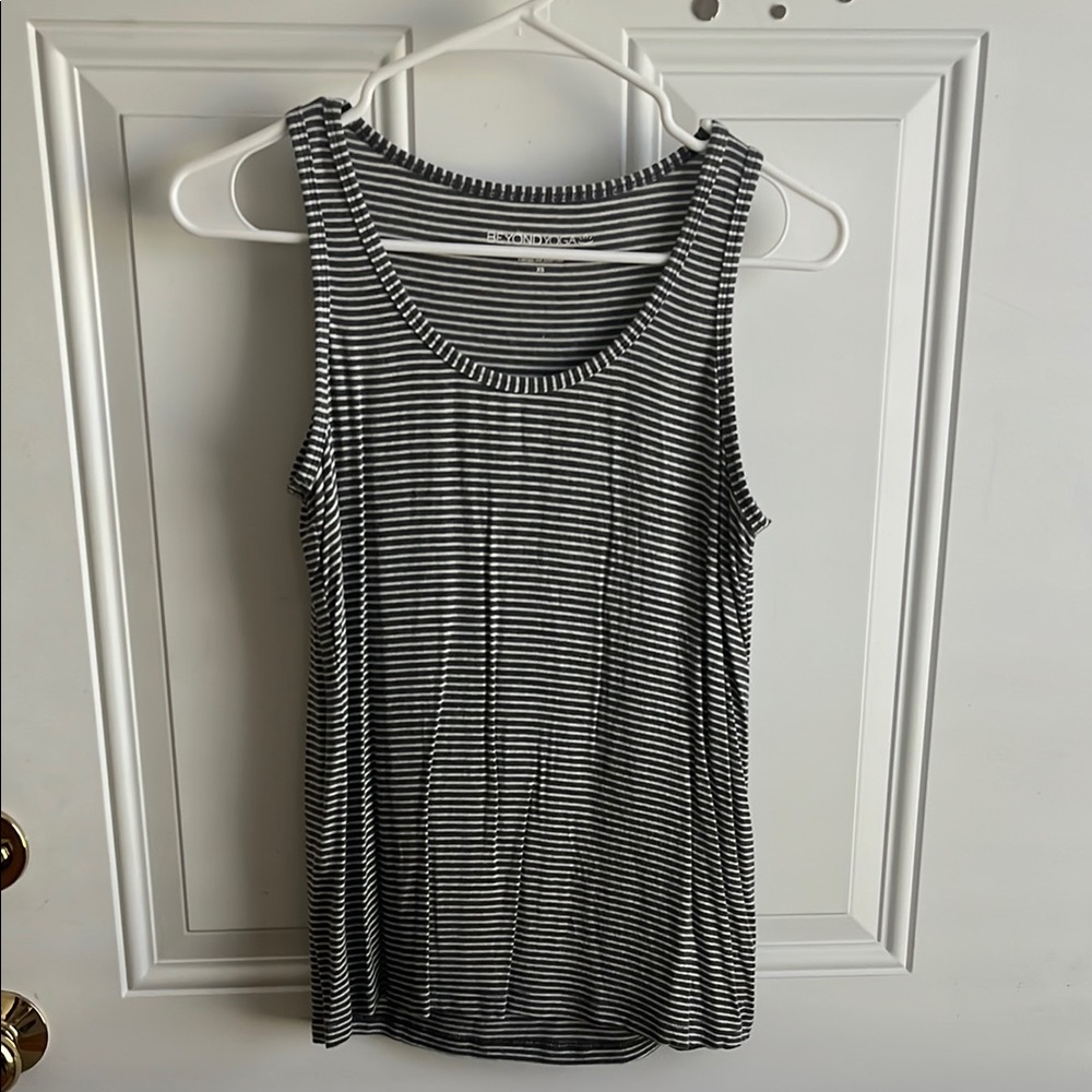 Beyond Yoga Striped Tank